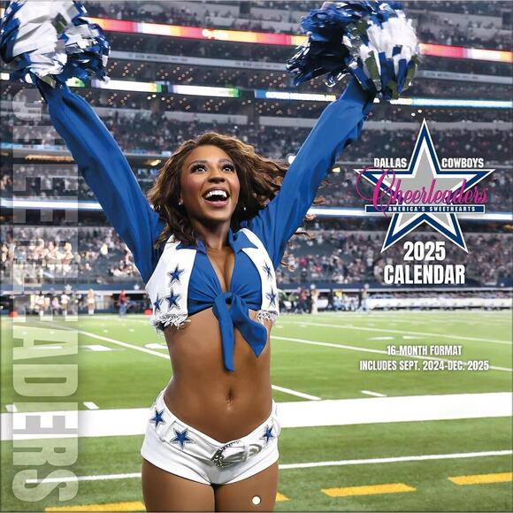 New Turner Licensing NFL Football Dallas Cowboys 2025 Wall Calendar - View #6